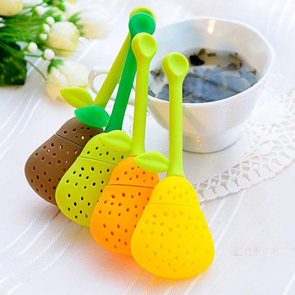 1pc груша форма силиконового чай infuser tea leaf сито спайс herbal infuser фильтр инструмент чайное ситечко чайник чайная аксессуары
1pc груша форма силиконового чай infuser tea leaf сито спайс herbal infuser фильтр инструмент чайное ситечко чайник чайная аксессуары