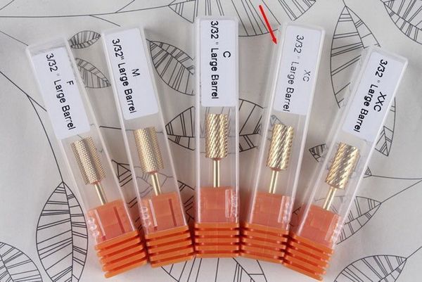 50pcs pro cylinder electric gold carbide art nail care drill bit accessories tool file metal round style new
50pcs pro cylinder electric gold carbide art nail care drill bit accessories tool file metal round style new