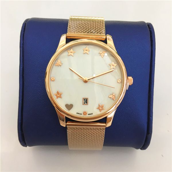 wholesale new women watch lady wristwatch quartz rose gold/silver shell face japan movement gifts for girls drop shipping elegant nice, Slivery;brown
wholesale new women watch lady wristwatch quartz rose gold/silver shell face japan movement gifts for girls drop shipping elegant nice, Slivery;brown