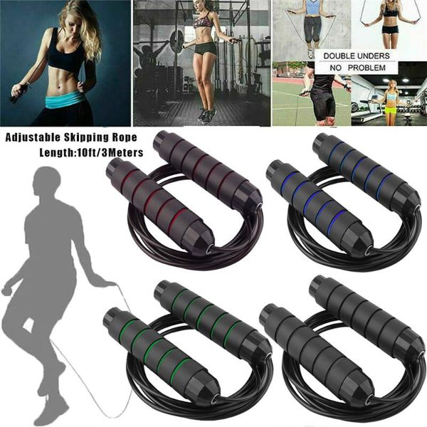 with ball bearings rapid speed jump rope crossfit adjustable excercise fitness workout skipping rope d30
with ball bearings rapid speed jump rope crossfit adjustable excercise fitness workout skipping rope d30
