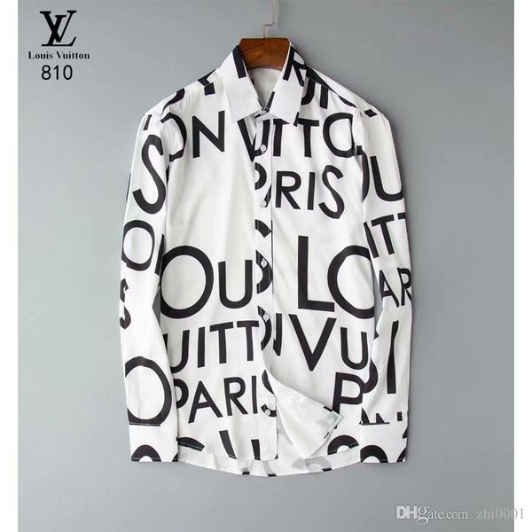 new 2020 men's shirt long-sleeved shirt fashion men's wear british gentleman south korean version slimming print totem yl10, White;black
new 2020 men's shirt long-sleeved shirt fashion men's wear british gentleman south korean version slimming print totem yl10, White;black