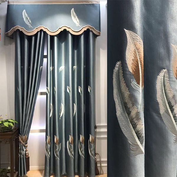 curtain & drapes chinese fabric simulation silk embroidered shading curtains custom-made living room balcony window screen
curtain & drapes chinese fabric simulation silk embroidered shading curtains custom-made living room balcony window screen