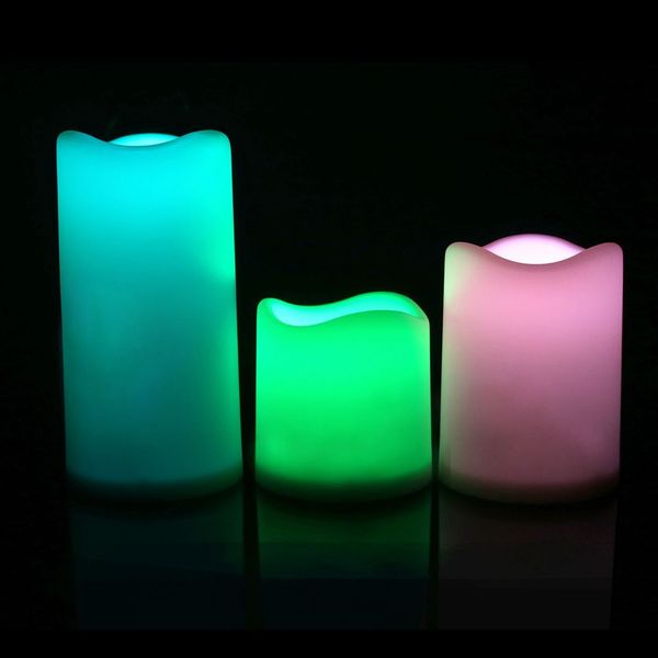 haoxin led candle light abs materials 3pcs/set wedding christmas birthday and bar rgb/warm white/yellow choose sold without battery
haoxin led candle light abs materials 3pcs/set wedding christmas birthday and bar rgb/warm white/yellow choose sold without battery