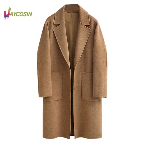 jaycosin womens winter lapel coat women long sleeve turn-down collar outwear jacket casual autumn winter elegant overcoat, Black
jaycosin womens winter lapel coat women long sleeve turn-down collar outwear jacket casual autumn winter elegant overcoat, Black