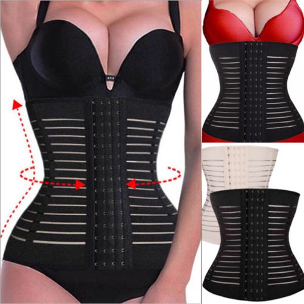 breathable shapewear waist tummy girdle belt sport body shaper fourbuckle corset, Black;white
breathable shapewear waist tummy girdle belt sport body shaper fourbuckle corset, Black;white