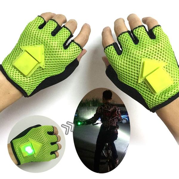 gravitation sensor turn signal half finger bike gloves portable led light automatic induction warning for cycling running, Black
gravitation sensor turn signal half finger bike gloves portable led light automatic induction warning for cycling running, Black