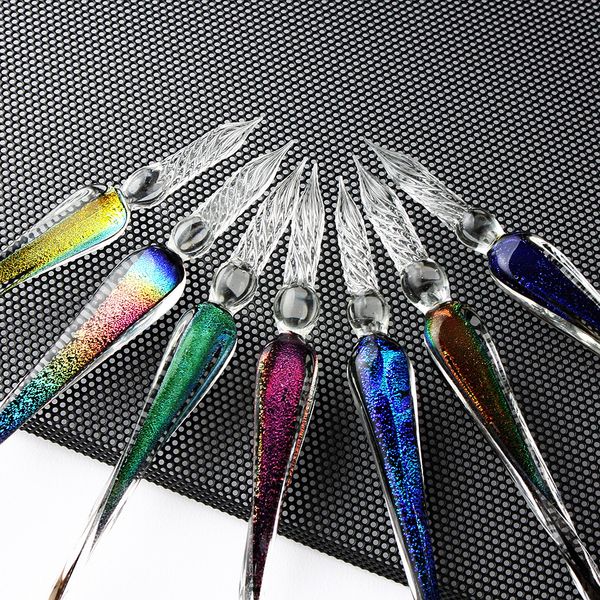 1 pc creative glass dripping pen vintage fountain pen filling ink fountain pens with box novelty birthday gift
1 pc creative glass dripping pen vintage fountain pen filling ink fountain pens with box novelty birthday gift