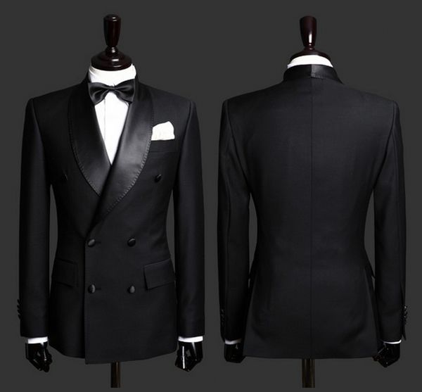 selling mens suits black groom tuxedos shawl lapel slim fit bridegroom formal wear mens suit for weddings (jacket+pants, Black;gray
selling mens suits black groom tuxedos shawl lapel slim fit bridegroom formal wear mens suit for weddings (jacket+pants, Black;gray