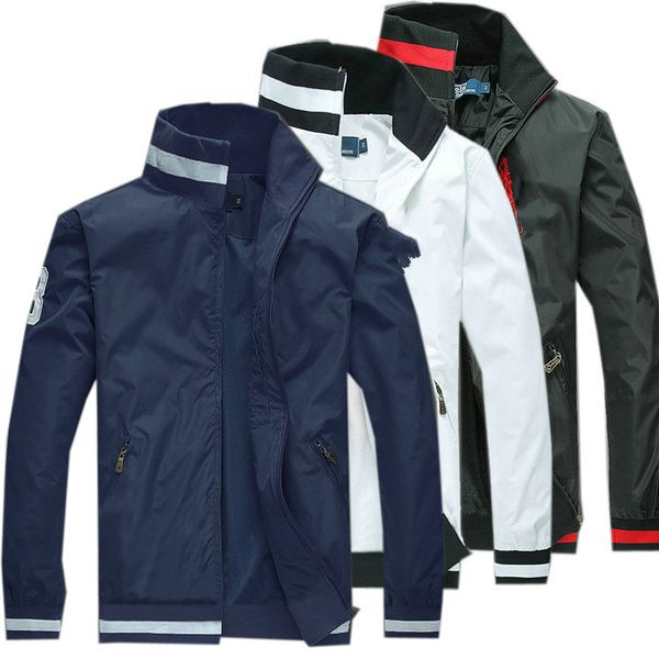 brand spring autumn mens designer jackets stand collar polo man coat ralphiauren zipper giacca uomo lusso, Black;brown
brand spring autumn mens designer jackets stand collar polo man coat ralphiauren zipper giacca uomo lusso, Black;brown
