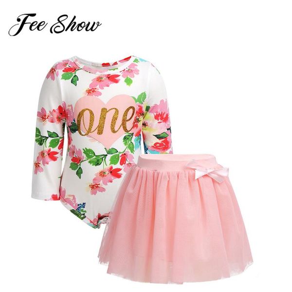 infant baby girls birthday outfit long sleeves glittery one and flower printed romper with mesh layers tutu skirt set party wear, White
infant baby girls birthday outfit long sleeves glittery one and flower printed romper with mesh layers tutu skirt set party wear, White
