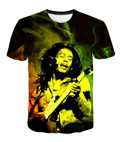 new fashion mens / womans bob marley shirt summer style funny 3d print casual t-shirt plus size t0194, White;black
new fashion mens / womans bob marley shirt summer style funny 3d print casual t-shirt plus size t0194, White;black