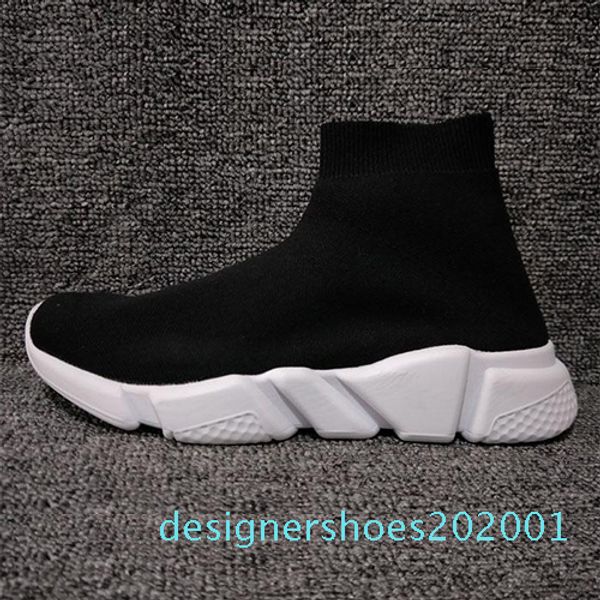 2020 new paris speed trainers knit sock shoe original luxury designer mens womens sneakers high casual shoes d01, Black
2020 new paris speed trainers knit sock shoe original luxury designer mens womens sneakers high casual shoes d01, Black