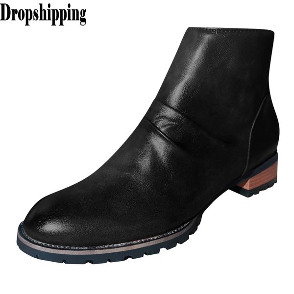 high-mens leather platform shoes zipper casual walking jogging footwear leather round toe low-heeled ankle shoe for male #zb, Black
high-mens leather platform shoes zipper casual walking jogging footwear leather round toe low-heeled ankle shoe for male #zb, Black