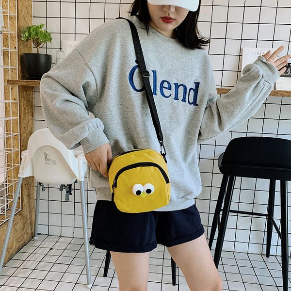 canvas bag female shoulder cartoon cute big eyes decoration shoulder bag casual messenger
canvas bag female shoulder cartoon cute big eyes decoration shoulder bag casual messenger