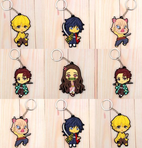 20 pcs new japanese anime demon slayer: kimetsu no yaiba pvc keychain jewelry accessories key chains pendant gifts favors, Silver
20 pcs new japanese anime demon slayer: kimetsu no yaiba pvc keychain jewelry accessories key chains pendant gifts favors, Silver