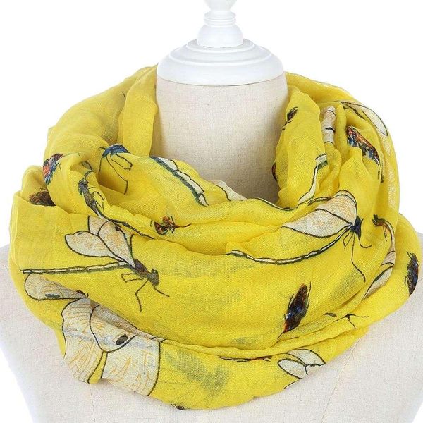 foxmother new fashion brand women yellow dragonfly insect infinity scarf shawl wrap for womens, Blue;gray
foxmother new fashion brand women yellow dragonfly insect infinity scarf shawl wrap for womens, Blue;gray