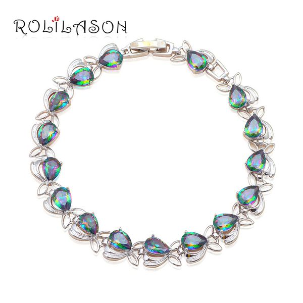 rolilason delicate gifts for friends design charm bracelets silver australia zirconia wholesale fashion jewelry tb897, Golden;silver
rolilason delicate gifts for friends design charm bracelets silver australia zirconia wholesale fashion jewelry tb897, Golden;silver