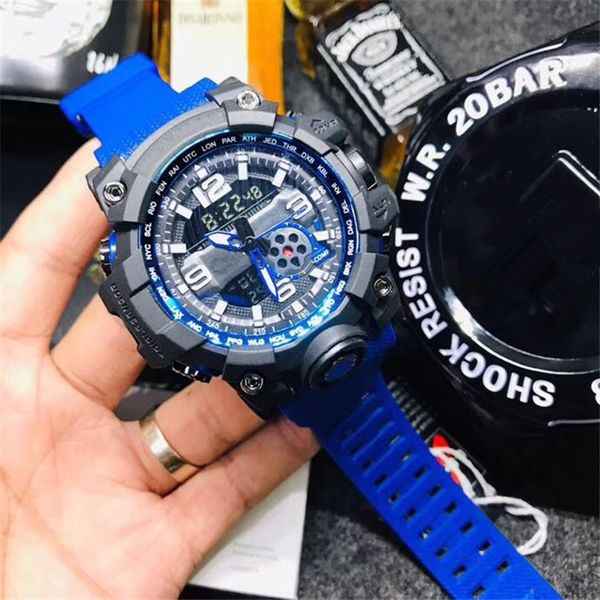 2020 selling wr 20bar fashion g sport mens watches shock men watch multi-function quartz wristwatch gift ing, Slivery;brown
2020 selling wr 20bar fashion g sport mens watches shock men watch multi-function quartz wristwatch gift ing, Slivery;brown