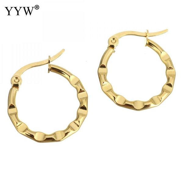 20x21mm stainless steel hoop earring for woman gold color big round hoop earrings, Golden
20x21mm stainless steel hoop earring for woman gold color big round hoop earrings, Golden