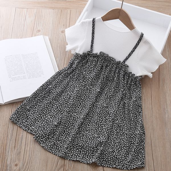 girls floral dress 2020 fake-2pcs new fashion summer kids short sleeve dresses girl floral casual vestidos toddler clothing 2-6y, Red;yellow
girls floral dress 2020 fake-2pcs new fashion summer kids short sleeve dresses girl floral casual vestidos toddler clothing 2-6y, Red;yellow