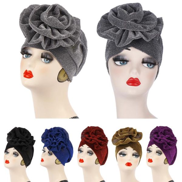 glitter muslim women turban big flower chemo arab cap hat scarf head wrap headwear bonnet beanies hair loss cover ramadan, Blue;gray
glitter muslim women turban big flower chemo arab cap hat scarf head wrap headwear bonnet beanies hair loss cover ramadan, Blue;gray