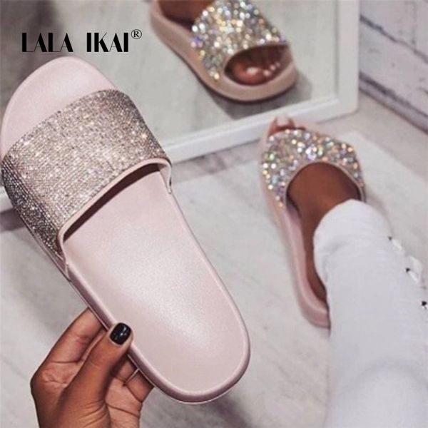 lala ikai women rhinestone slippers bling summer outdoor crystal beach ladies slides fashion flat shoes 014a3433-4, Black
lala ikai women rhinestone slippers bling summer outdoor crystal beach ladies slides fashion flat shoes 014a3433-4, Black
