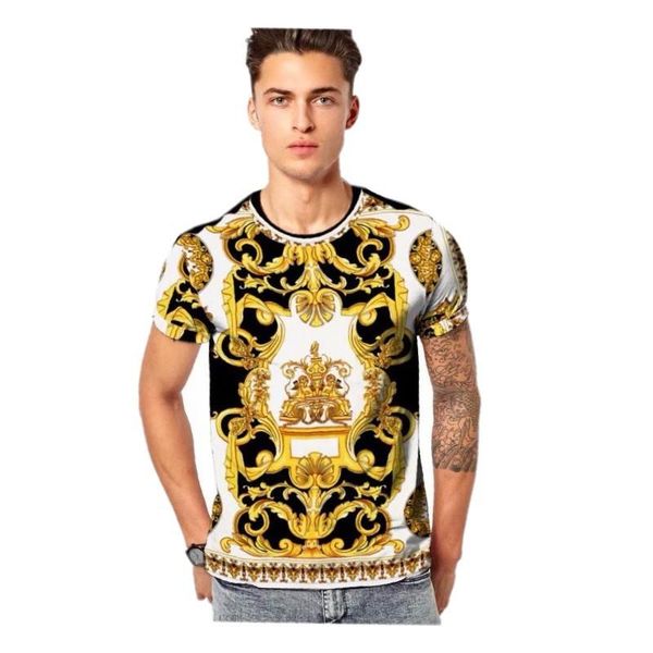 2019 summer top европейская версия суд тенниска men цифровая печать o шеи с коротким рукавом тонкий tide streetwear camisetas hombre, White;black
2019 summer top европейская версия суд тенниска men цифровая печать o шеи с коротким рукавом тонкий tide streetwear camisetas hombre, White;black