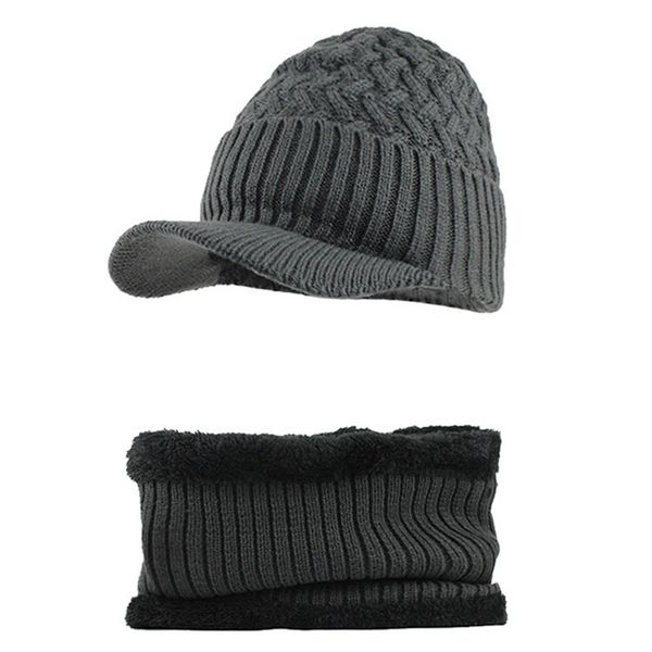 winter hat scarf set men 2 pieces warm knitted hat ring scarf set solid outdoor ski men cap, Blue;gray
winter hat scarf set men 2 pieces warm knitted hat ring scarf set solid outdoor ski men cap, Blue;gray