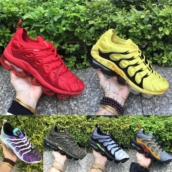 2019 New Tn Plus Bright Crimson Red Bumblebee Cargo khaki Blue Running Shoes Mens Womens utility Designer Sport Trainers Sneakers Size 36-45
2019 New Tn Plus Bright Crimson Red Bumblebee Cargo khaki Blue Running Shoes Mens Womens utility Designer Sport Trainers Sneakers Size 36-45