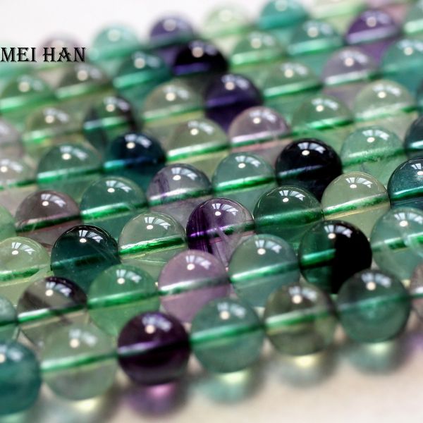 meihan (48pcs/strand) natural 8mm a+ colorful fluorite smooth round loose beads for jewelry diy making
meihan (48pcs/strand) natural 8mm a+ colorful fluorite smooth round loose beads for jewelry diy making