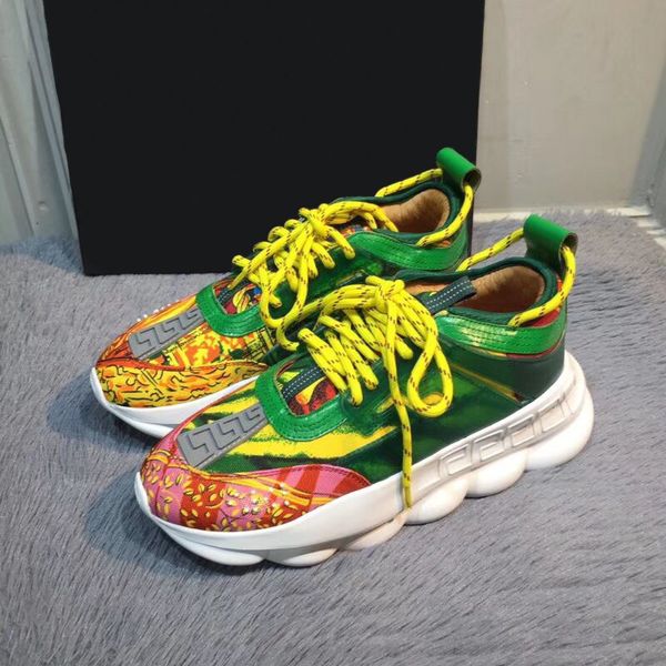 2019 Chain Reaction Designer mens womens shoes Top Quality Fashion Luxury Casual Shoes Link-Embossed Sole sport Outdoor sneakers
2019 Chain Reaction Designer mens womens shoes Top Quality Fashion Luxury Casual Shoes Link-Embossed Sole sport Outdoor sneakers