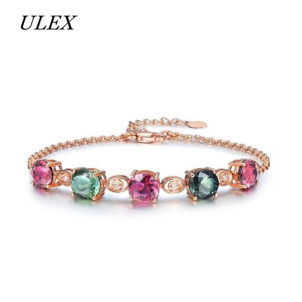 ulex fashion brand gold color multi green red purple cubic zirconia crystal chain link bracelets jewelry for women xb02, Black
ulex fashion brand gold color multi green red purple cubic zirconia crystal chain link bracelets jewelry for women xb02, Black