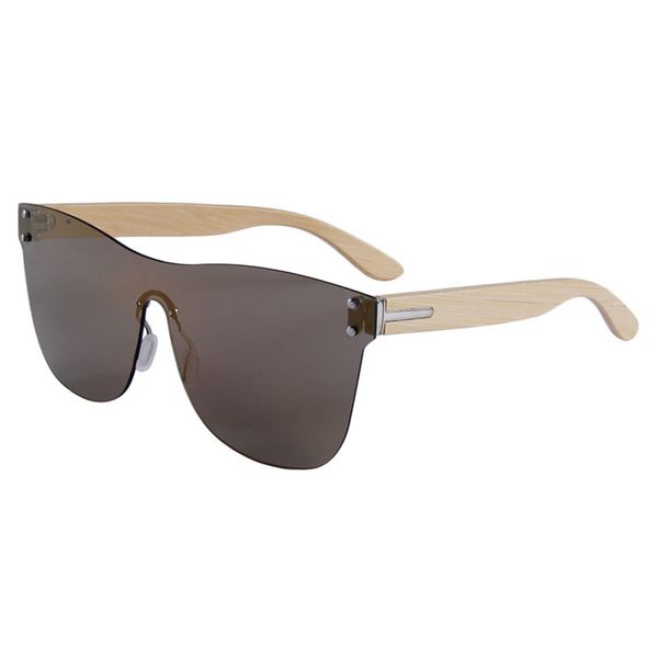 berwer new product men women bamboo wood sunglasses oversized rimless mirrored sun glass, White;black
berwer new product men women bamboo wood sunglasses oversized rimless mirrored sun glass, White;black