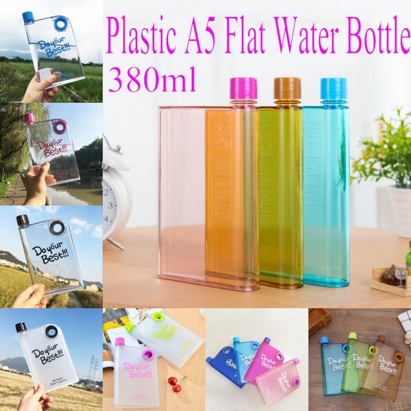 a5 flat kettle plastic a5 flat water bottle portable leak-proof milk bottle transparent plastic water bottle outdoor sport drinkware
a5 flat kettle plastic a5 flat water bottle portable leak-proof milk bottle transparent plastic water bottle outdoor sport drinkware