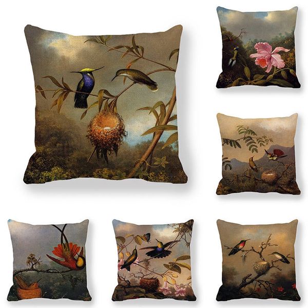45cm*45cm cushion cover hummingbirds on oil painting branches linen/cotton pillow case sofa and home decorative pillow cover
45cm*45cm cushion cover hummingbirds on oil painting branches linen/cotton pillow case sofa and home decorative pillow cover