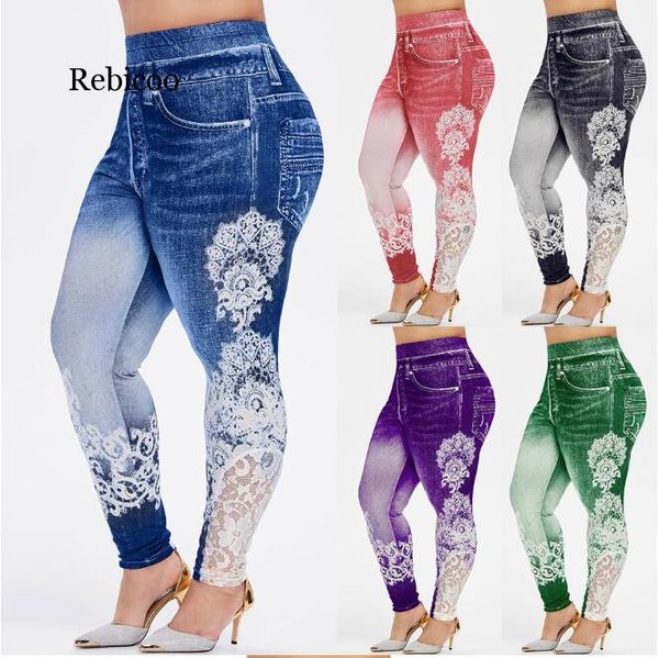 plus size women jeans lace appliques patchwork pants hollow out denim pencil pant elegant female casual slim long trousers, Blue
plus size women jeans lace appliques patchwork pants hollow out denim pencil pant elegant female casual slim long trousers, Blue
