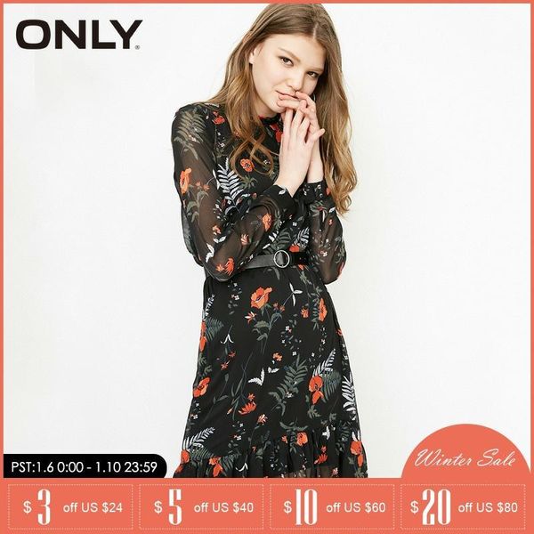 only brand 2019 spring summer dress women beach dress ruffled floral chiffon long-sleeved dress |118107519, Black;gray
only brand 2019 spring summer dress women beach dress ruffled floral chiffon long-sleeved dress |118107519, Black;gray
