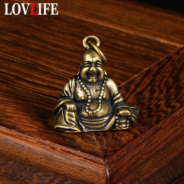 vintage brass smiling maitreya buddha figurines keychain pendant jewelry metal copper car key chain ring hanging diy accessories, Silver
vintage brass smiling maitreya buddha figurines keychain pendant jewelry metal copper car key chain ring hanging diy accessories, Silver