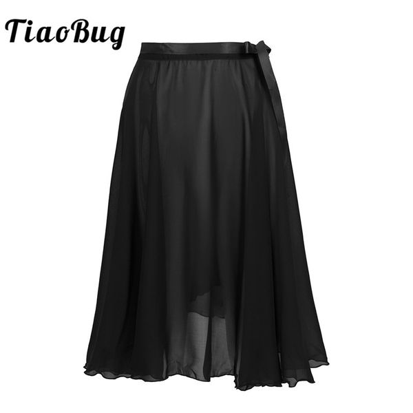 tiaobug women sheer chiffon dance wrap skirt with waist tie professional ballet tutu gymnastics skating practice dancewear, Black;red
tiaobug women sheer chiffon dance wrap skirt with waist tie professional ballet tutu gymnastics skating practice dancewear, Black;red