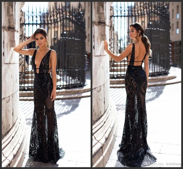 2019 new black evening gowns v neck backless crystal beaded formal mermaid prom dresses abendkleid special occasion party gowns, Black;red
2019 new black evening gowns v neck backless crystal beaded formal mermaid prom dresses abendkleid special occasion party gowns, Black;red