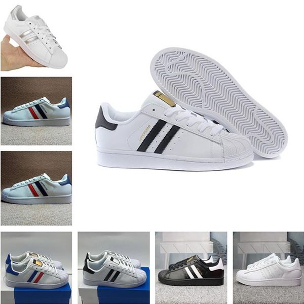wholesalesuperstar white black pink blue gold superstars 80s pride sneakers super star women men sport casual shoes
wholesalesuperstar white black pink blue gold superstars 80s pride sneakers super star women men sport casual shoes