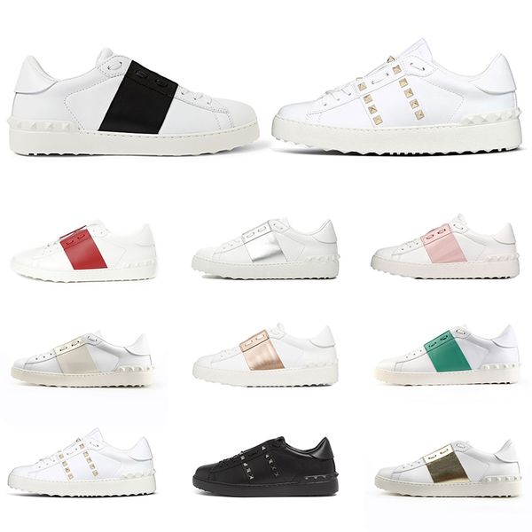 platform men women casual shoes triple black green pink red stripe mens leather sports sneakers size 35-46
platform men women casual shoes triple black green pink red stripe mens leather sports sneakers size 35-46