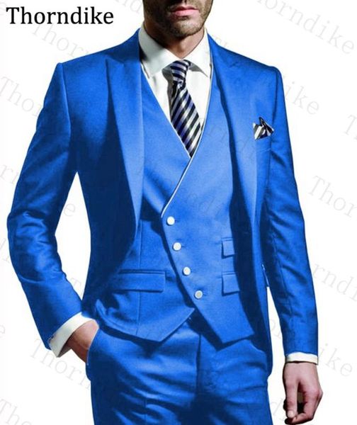 thorndike 2020 custom made man suit blue groom tuxedos solid slim mens wedding prom dinner party suits peaked lapel blazer pant, White;black
thorndike 2020 custom made man suit blue groom tuxedos solid slim mens wedding prom dinner party suits peaked lapel blazer pant, White;black
