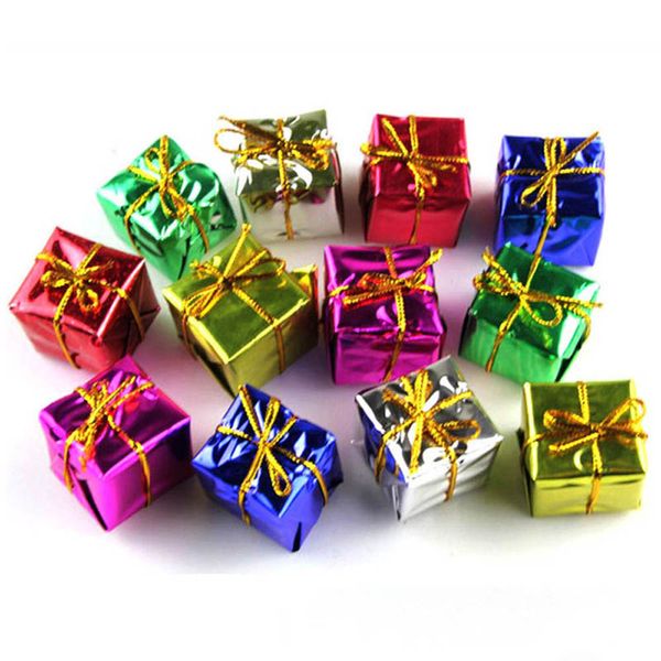 12pcs 2.5cm chrismas tree ornament mix color mini gift box christmas tree ornaments new year decorations wholesale kids gifts dq
12pcs 2.5cm chrismas tree ornament mix color mini gift box christmas tree ornaments new year decorations wholesale kids gifts dq