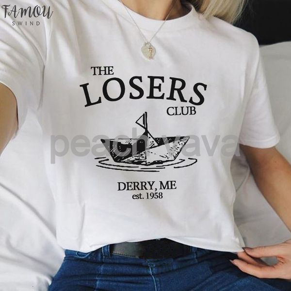 the losers club letter boat funny print summer female t shirt loose casual v neck short sleeve tees ulzzang harajuku women, White
the losers club letter boat funny print summer female t shirt loose casual v neck short sleeve tees ulzzang harajuku women, White