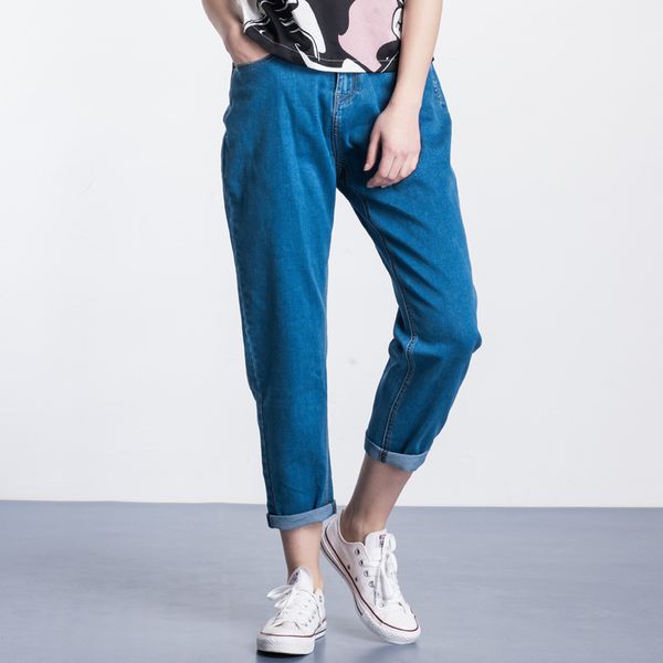leijijeans spring and summer plus size 40-120kg suit 2 solid color mid waist full length fashion loose harem women jeans, Blue
leijijeans spring and summer plus size 40-120kg suit 2 solid color mid waist full length fashion loose harem women jeans, Blue