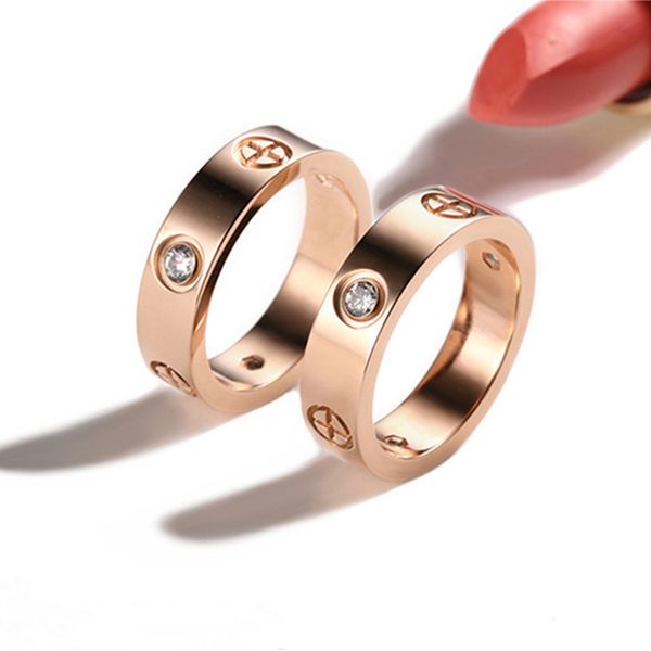 Simple Couple Titanium Steel Ring Female Korean Version Retrovintage Diamondinlaid Men Rose Gold Hand Ornaments Wholesale
Simple Couple Titanium Steel Ring Female Korean Version Retrovintage Diamondinlaid Men Rose Gold Hand Ornaments Wholesale