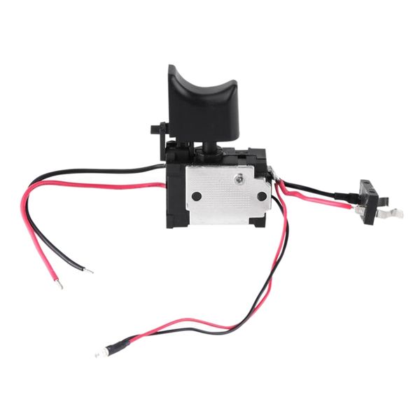 7.2 v - 24 v lithium battery cordless drill switch speed control trigger switch with small light
7.2 v - 24 v lithium battery cordless drill switch speed control trigger switch with small light