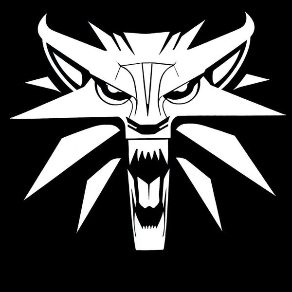 creative car styling decal witcher wolf medallion vinyl car stickers black/silver
creative car styling decal witcher wolf medallion vinyl car stickers black/silver