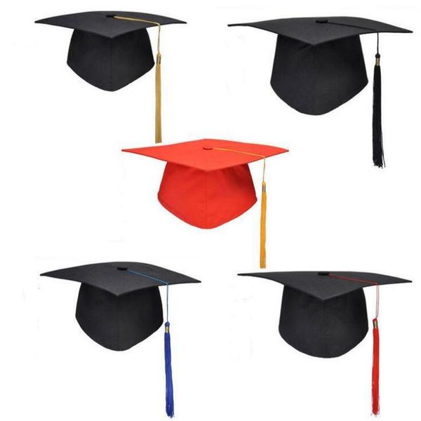 school graduation party tassels cap mortarboard university bachelors master doctor academic hat 50pcs sn1916
school graduation party tassels cap mortarboard university bachelors master doctor academic hat 50pcs sn1916